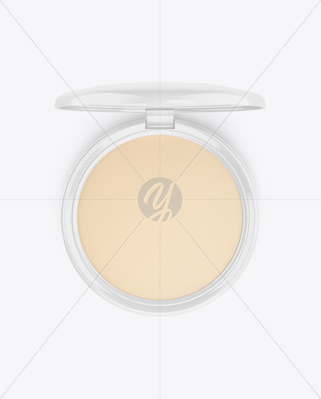 Cosmetic Compact Powder Mockup