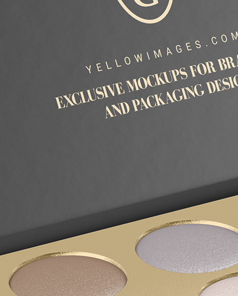 Eyeshadow Palette Mockup