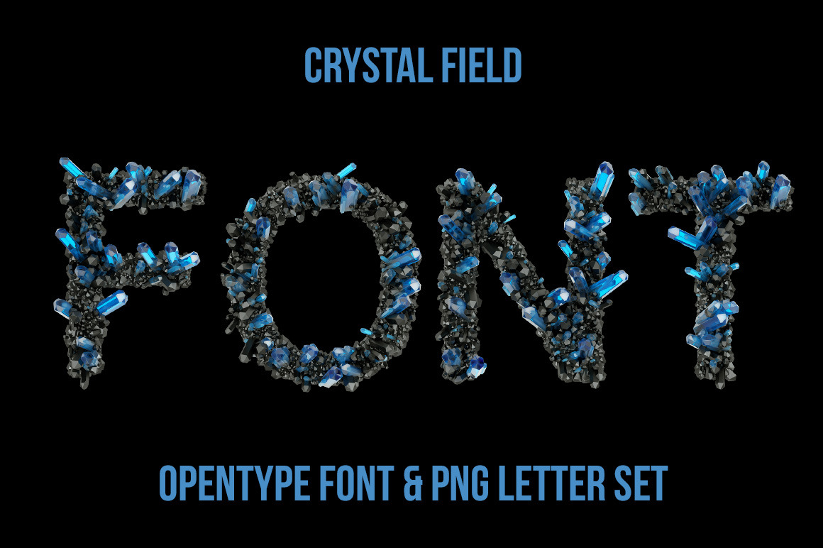 Crystal Field Font