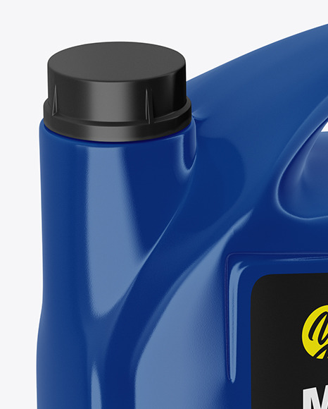 Glossy Jerry Can Mockup