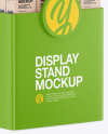 Plastic Display Stand Mockup