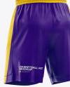 Basketball Kit Mockup - Half Side View