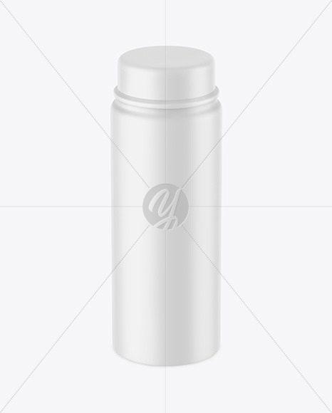 Matte Plastic Bottle Mockup