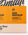 Kraft Display Box w/ Boxes Mockup