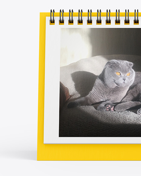Desk Calendar Mockup