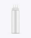 3 Hole Plastic Sauce Bottle Mockup