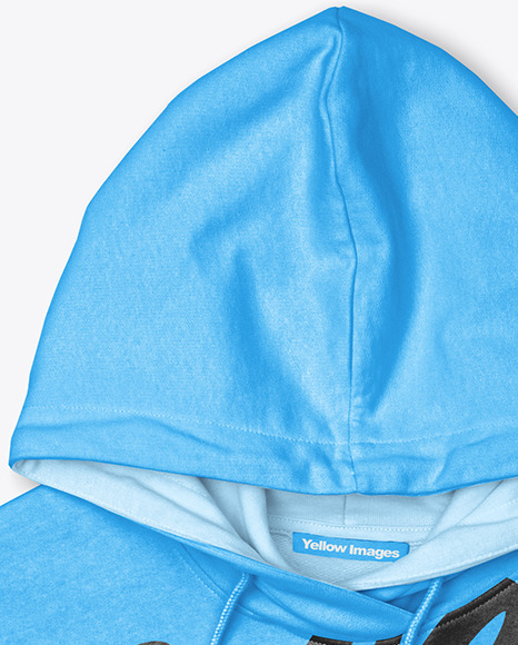 Hoodie Mockup – Top View