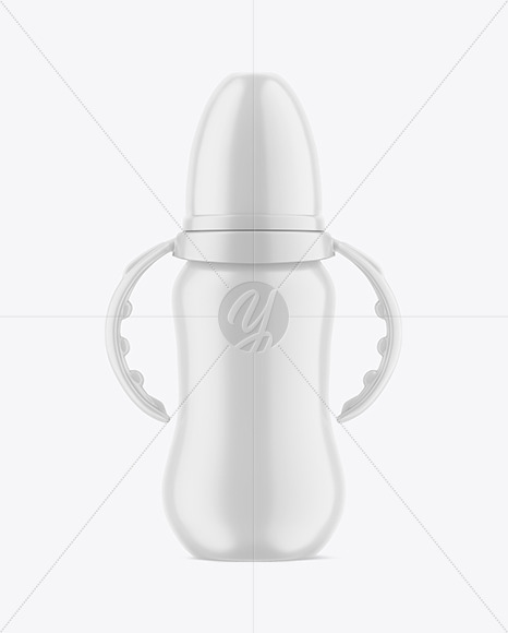 Matte Baby Bottle Mockup