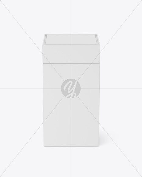 Square Tea Box Mockup