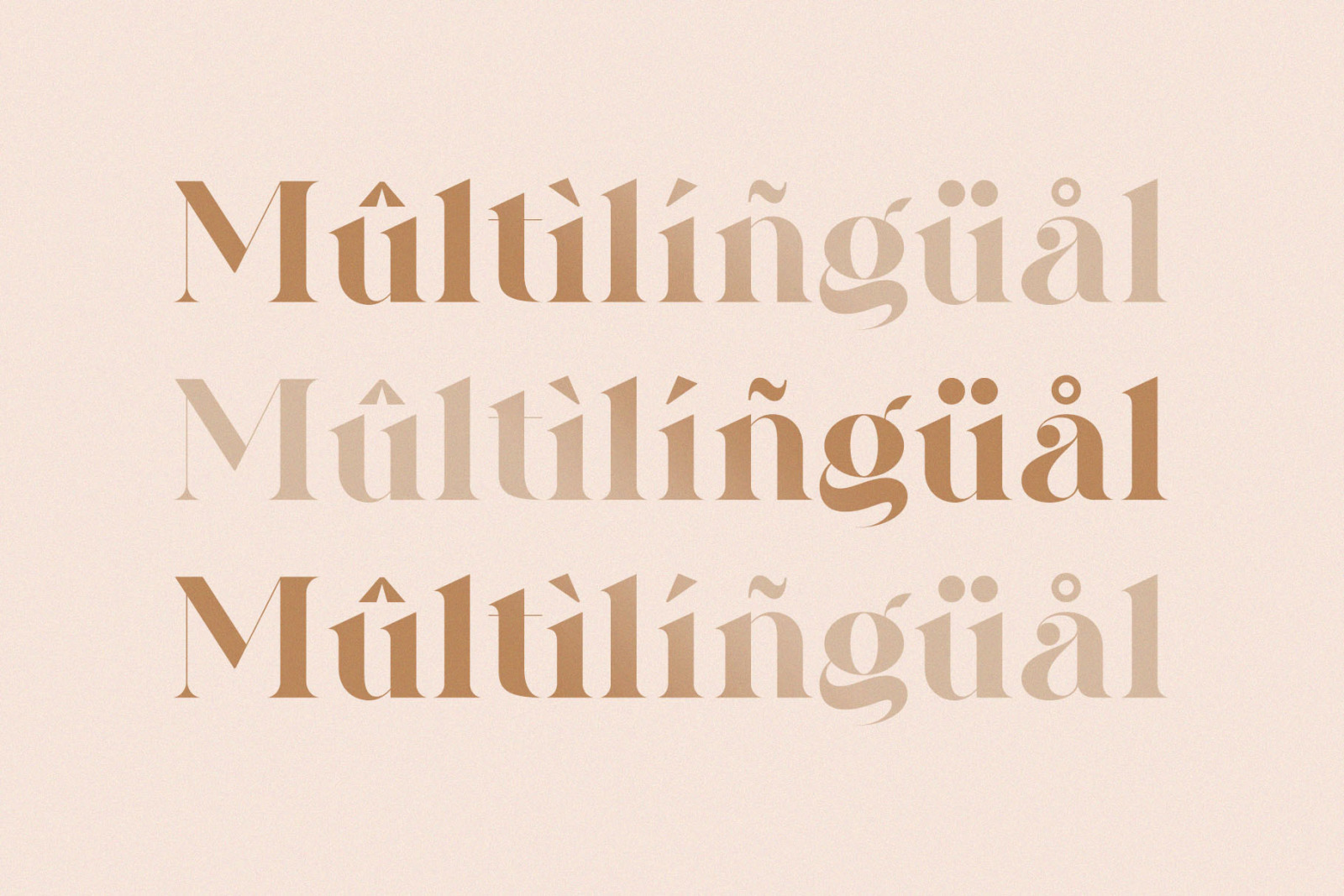 Galins – Ligature Typeface