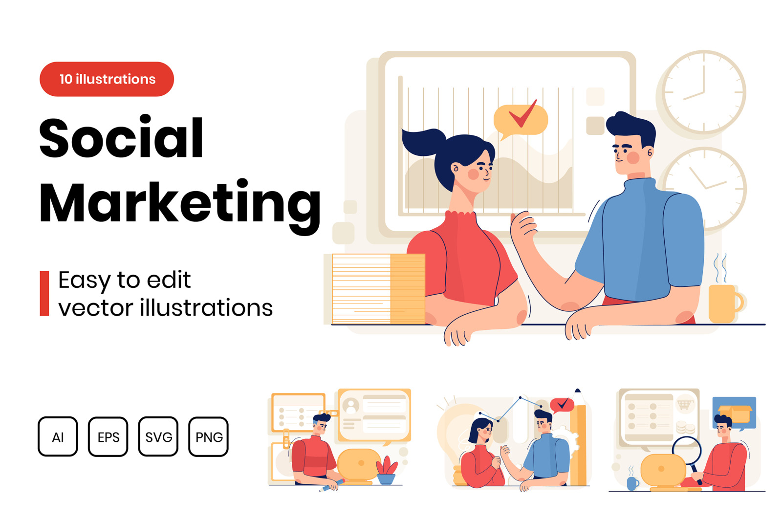 M322_ Social Marketing Illustrations