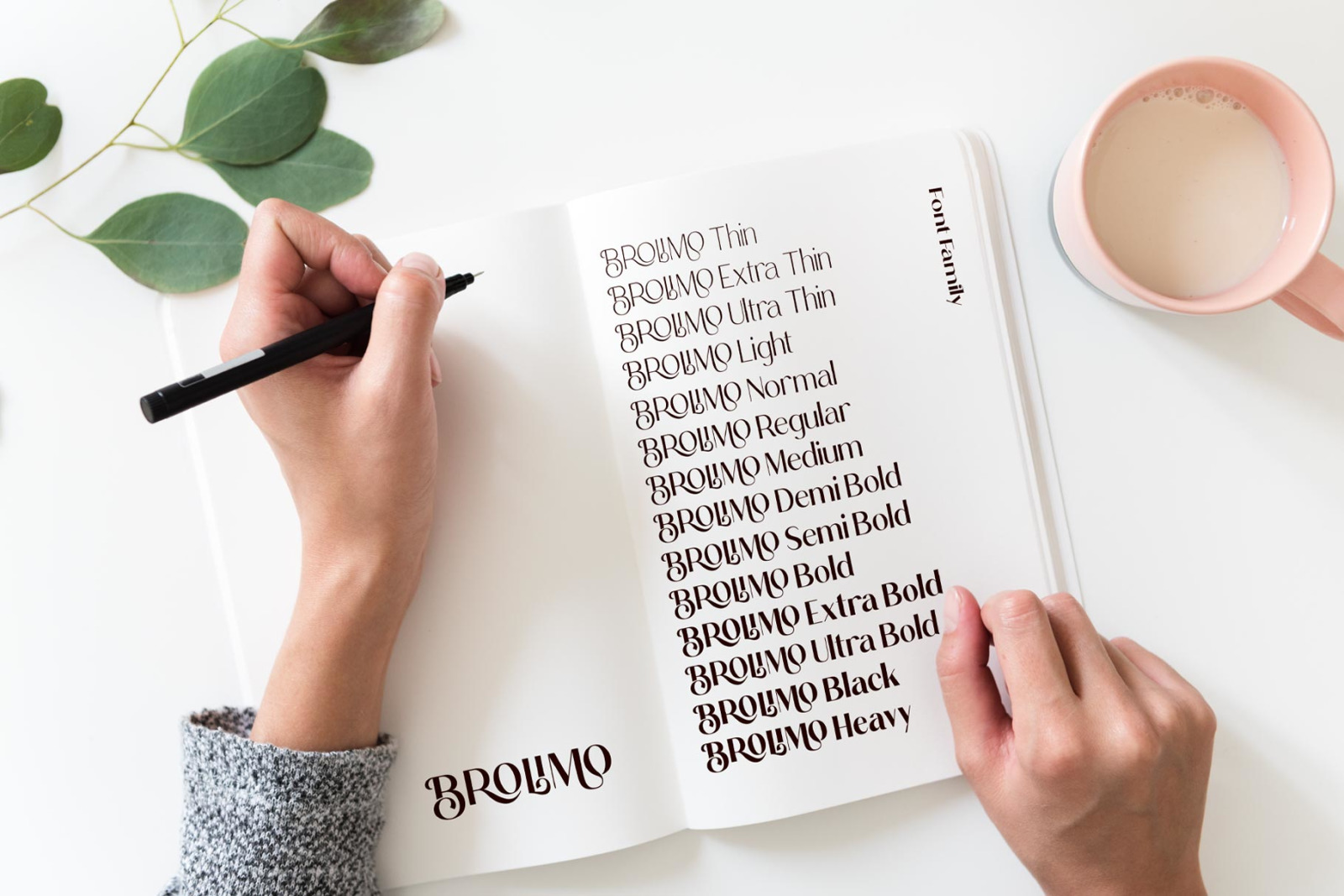 Brolimo Typeface Brolimo Typeface