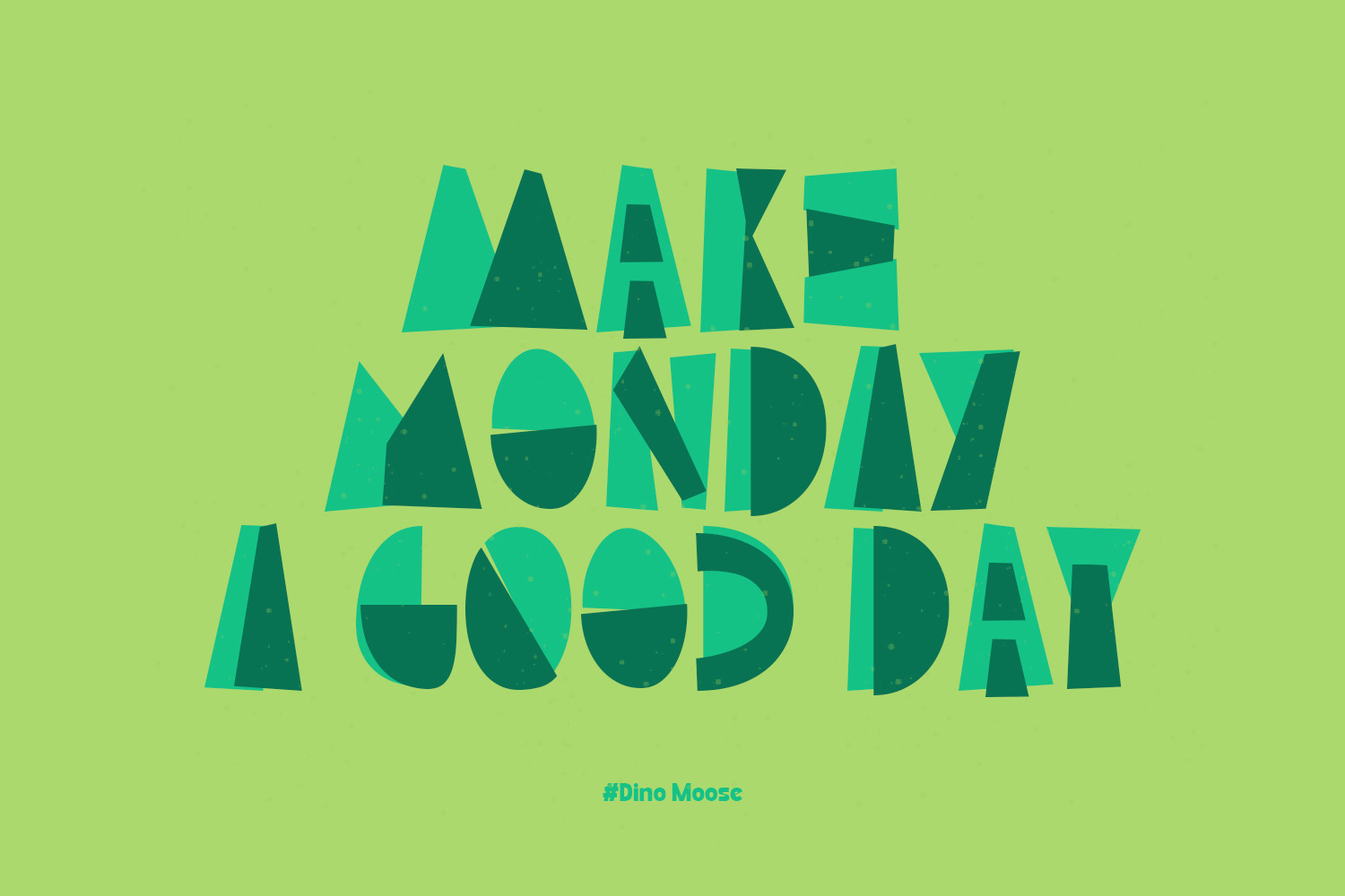 Dino Moose - a Playful Font Dino Moose - a Playful Font