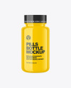 Glossy Pills Bottle Mockup