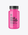 Matte Pills Bottle Mockup