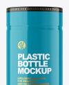 Glossy Plastic Bottle Mockup