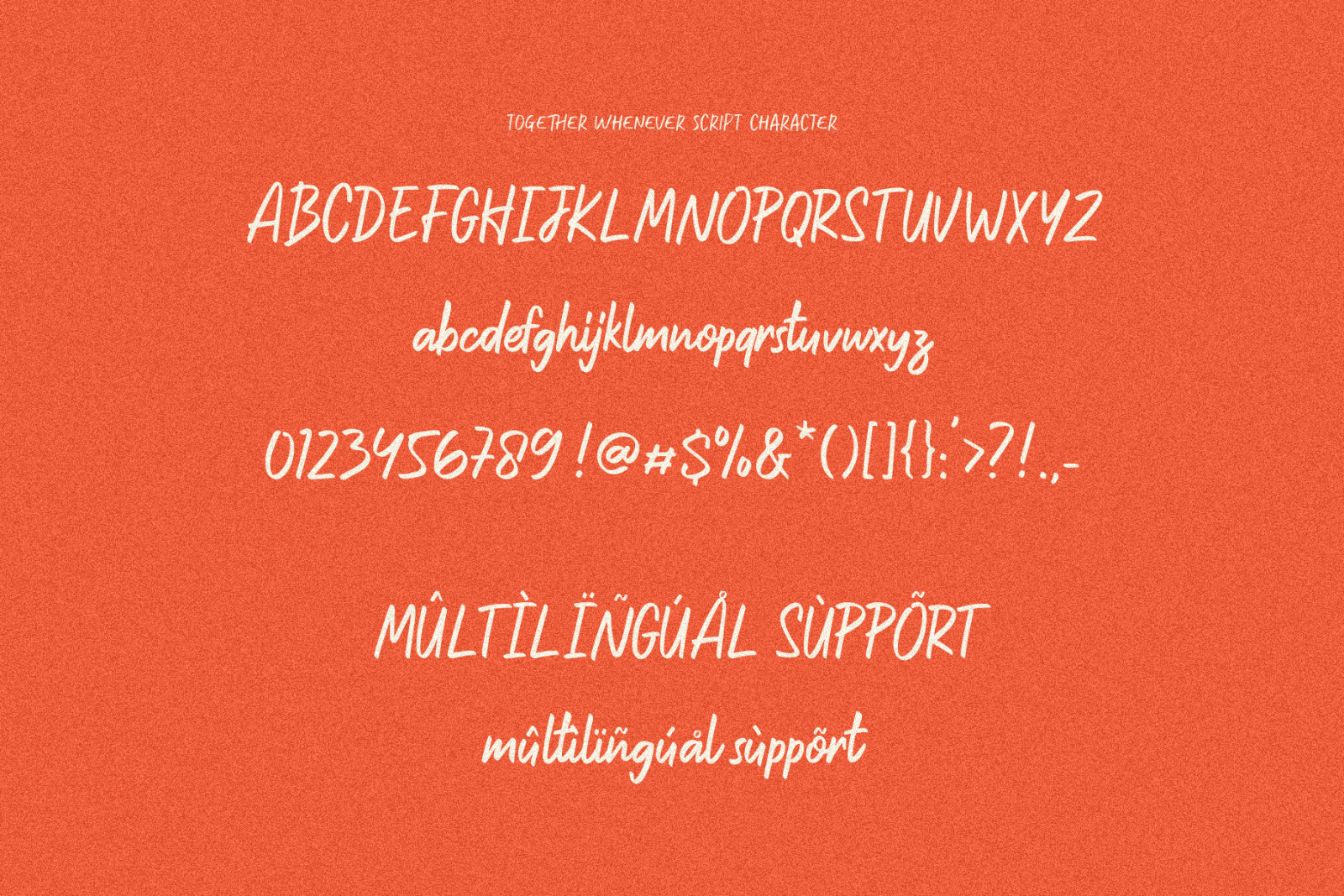 Together Whenever Font Duo Together Whenever Font Duo