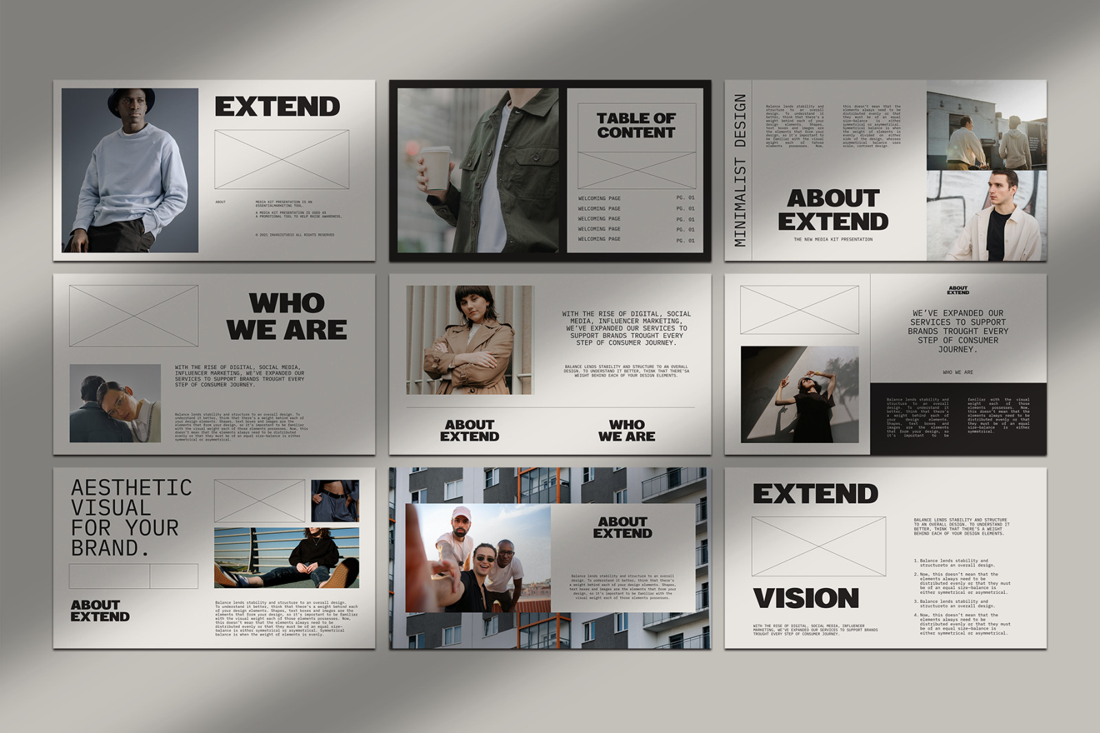 EXTEND - Keynote Media Kit EXTEND - Keynote Media Kit