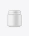 Matte Cosmetic Jar Mockup