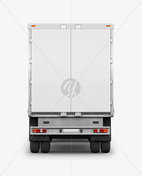 Truck Mockup - Back View