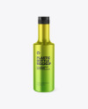Metallic Plastic Bottle Mockup