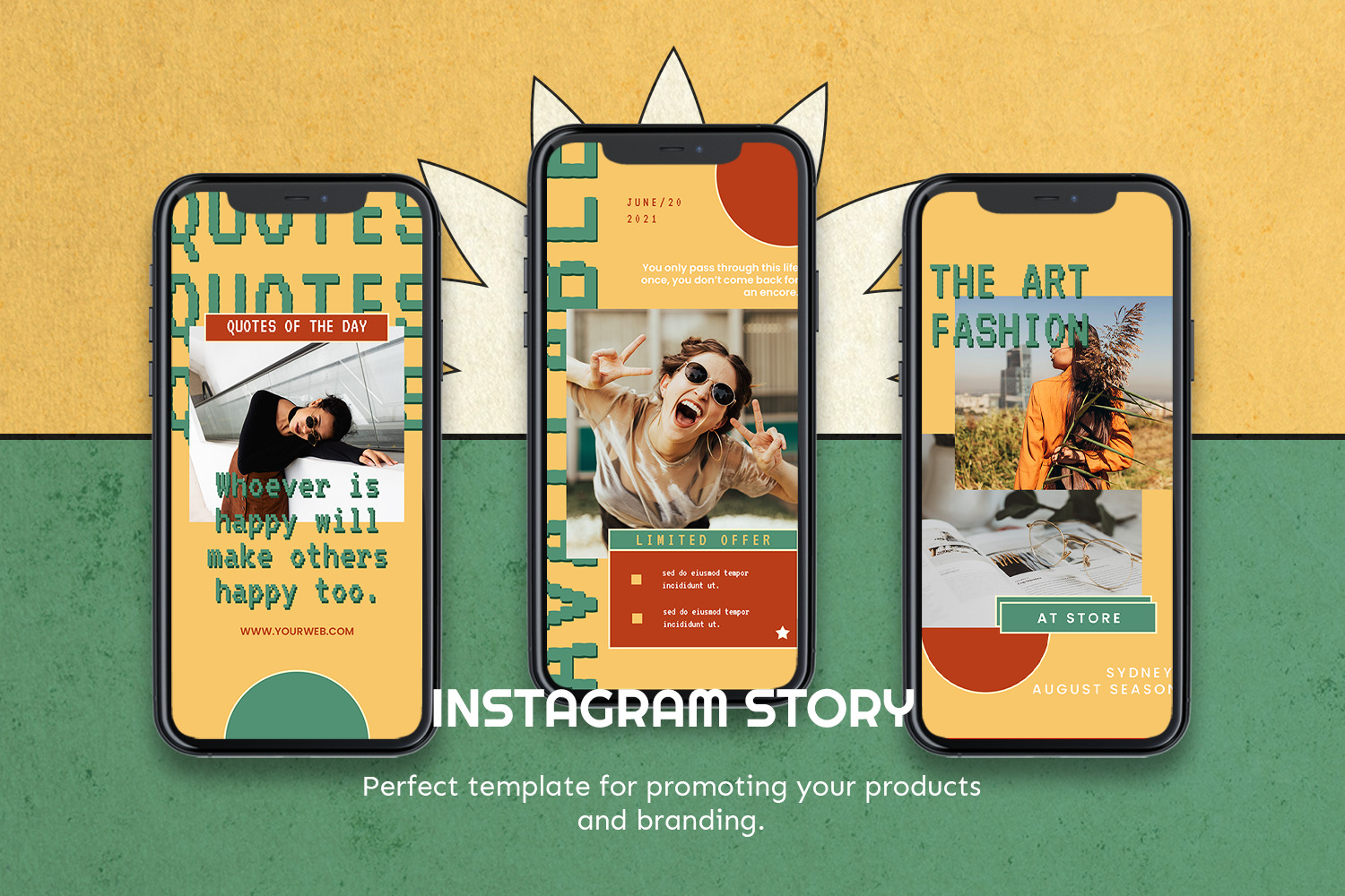Herrina Instagram Template Herrina Instagram Template
