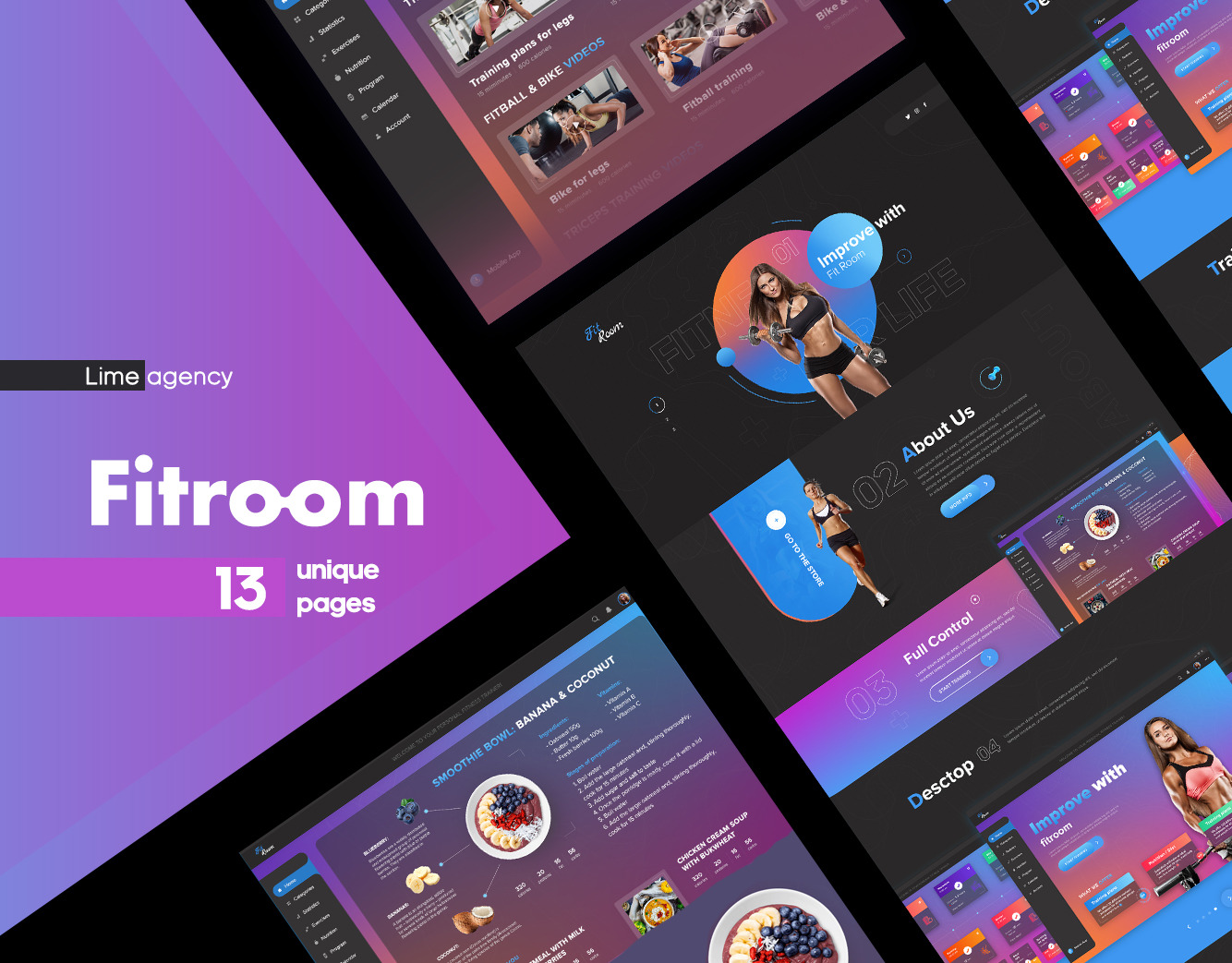 Fitroom UI Kit version 2