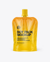 Glossy Doy Pack Mockup