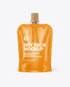 Glossy Doy Pack Mockup
