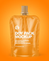 Glossy Doy Pack Mockup