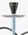 Hookah with Matte Flask Mockup