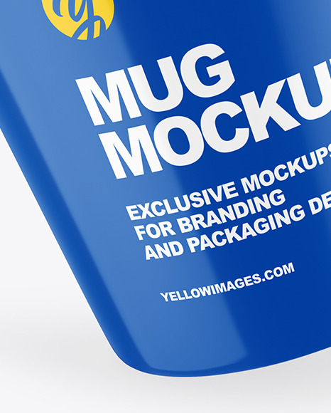 Glossy Mug Mockup