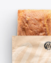 Paper Bag With Bakery Mockup