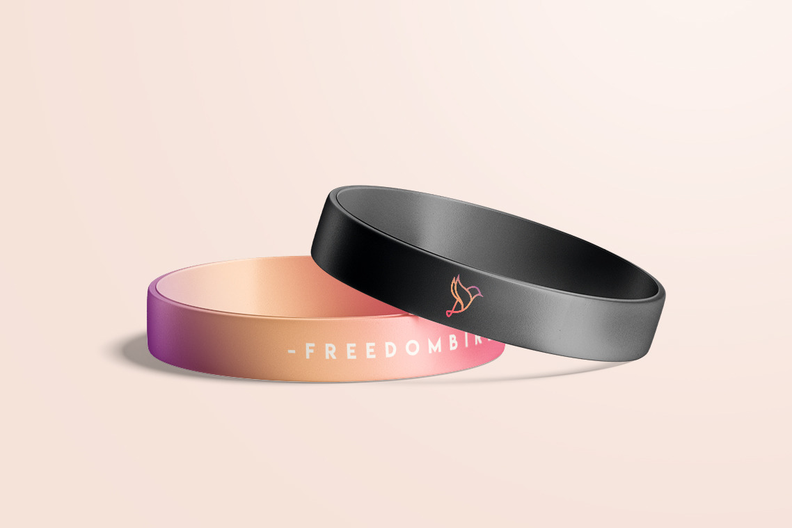 Silicone Wristband Mockups Set Silicone Wristband Mockups Set