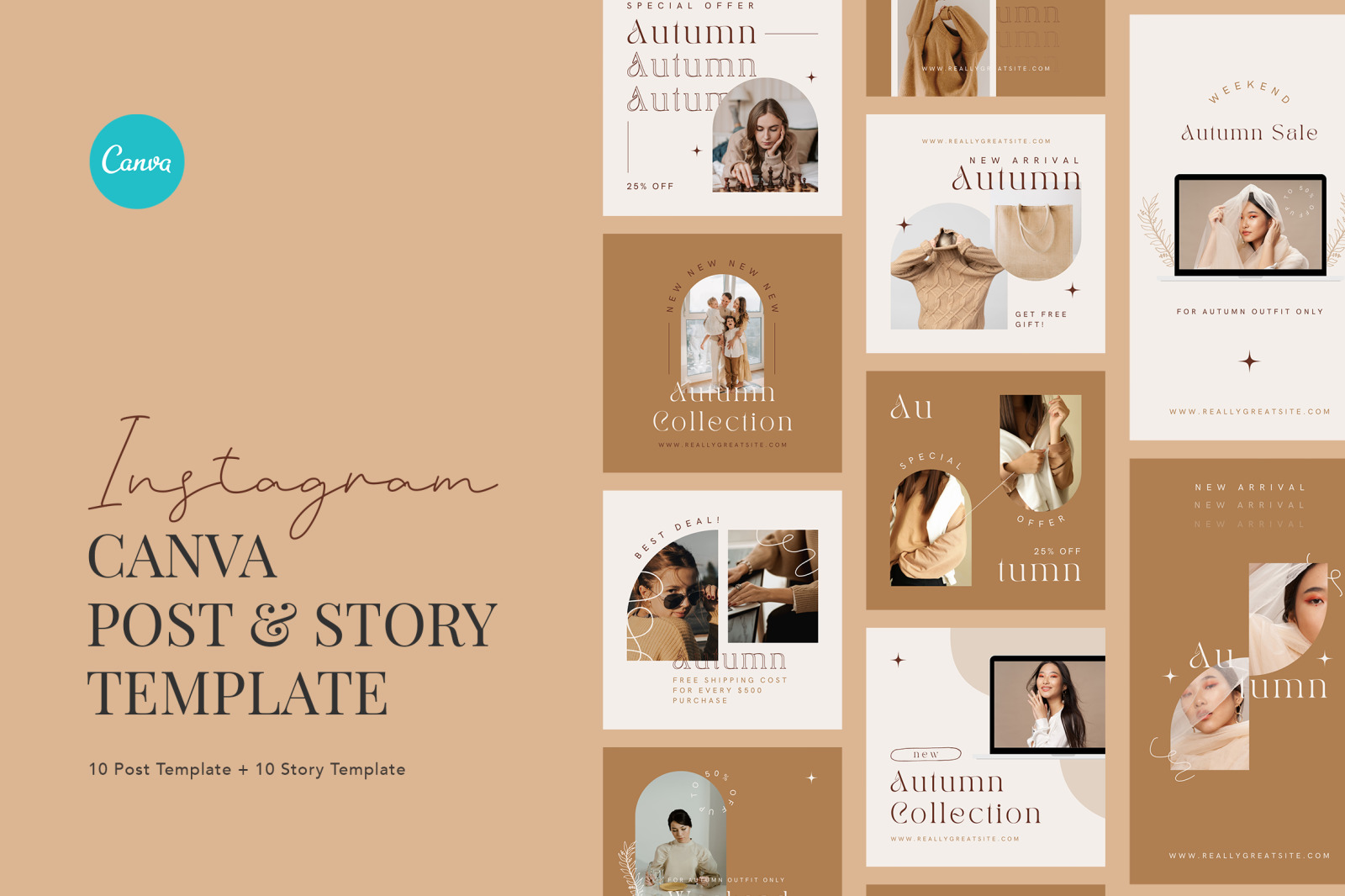 Minimalist Autumn Sale Instagram Minimalist Autumn Sale Instagram