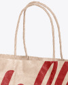 Kraft Paper Shopping Bag Mockup