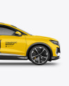 Electric Crossover SUV Mockup - Side View