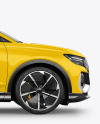 Electric Crossover SUV Mockup - Side View