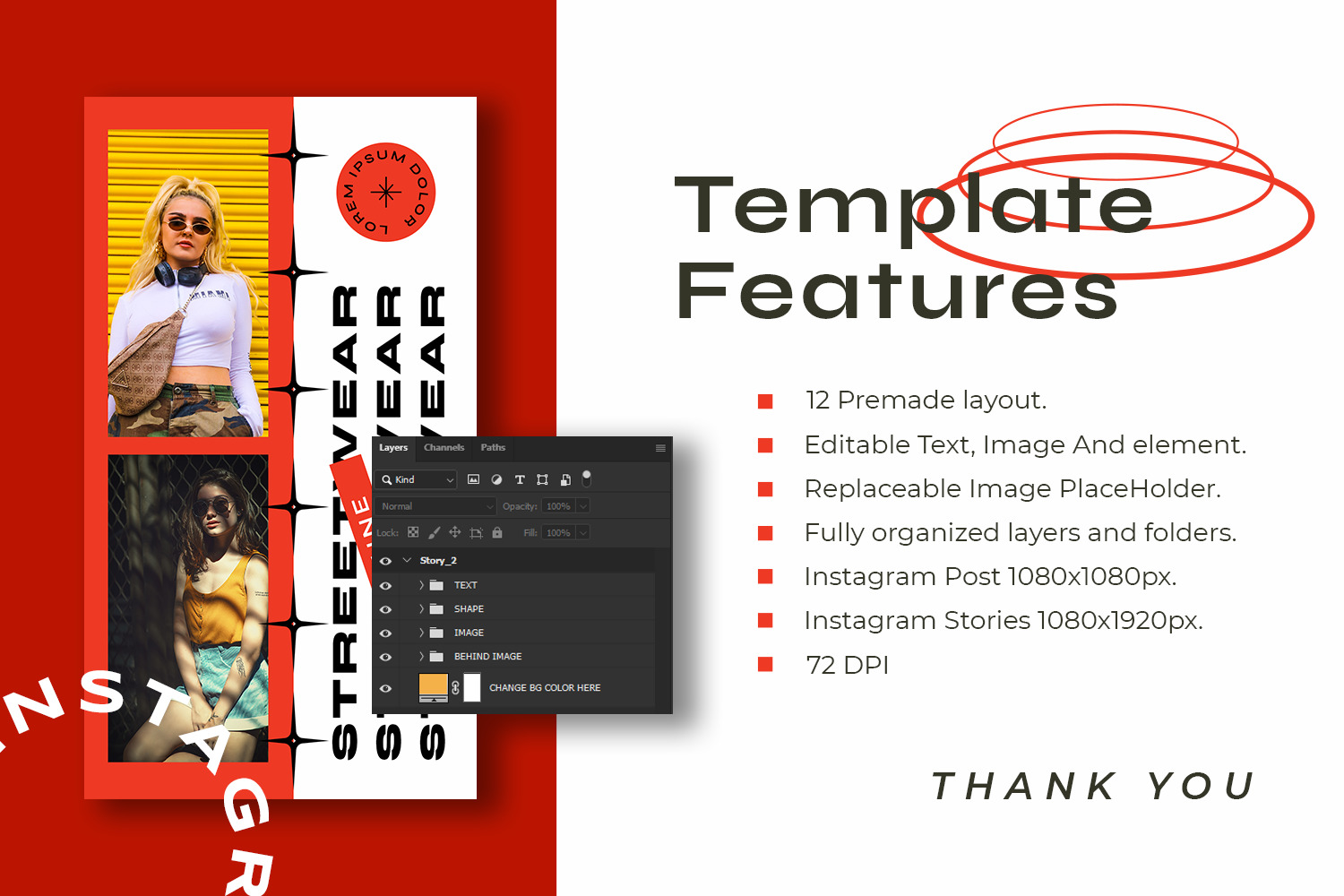 Romesin Instagram Template