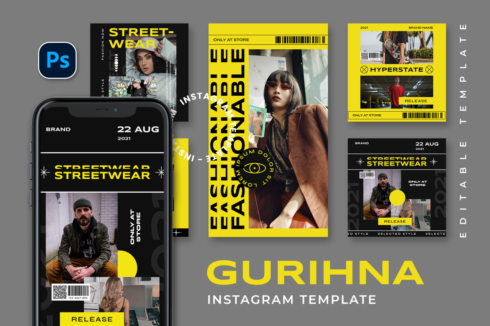 Gurinha Instagram Template