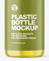 Color Liquid Cosmetic Bottle with Pump Mockup Color Liquid Cosmetic Bottle with Pump Mockup