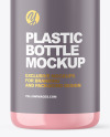 Clear Liquid Soap Cosmetic Bottle with Pump Mockup