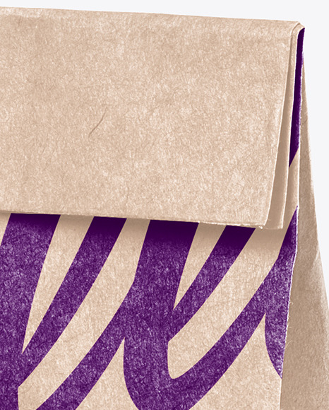 Kraft Paper Shopping Bag Mockup