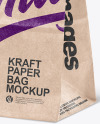 Kraft Paper Shopping Bag Mockup