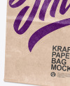 Kraft Paper Shopping Bag Mockup