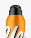 Matte Aerosol Bottle Mockup