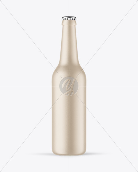 Ceramic Beer Bottle Mockup