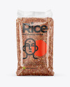 Brown Rice Package Mockup