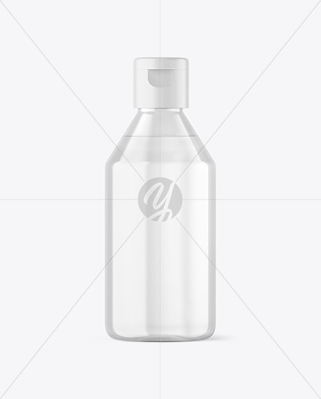 Clear Cosmetic Bottle Mockup Clear Cosmetic Bottle Mockup