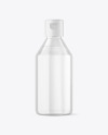 Clear Cosmetic Bottle Mockup Clear Cosmetic Bottle Mockup